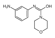 N-(3-aminophenyl)morpholine-4-carboxamide Structure