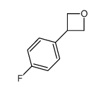 3-(4-fluorophenyl)oxetane structure