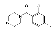 Methanone, (2-chloro-4-fluorophenyl)-1-piperazinyl picture