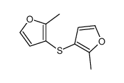 2-methyl-3-(2-methylfuran-3-yl)sulfanylfuran Structure