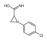 1-(4-chlorophenyl)aziridine-2-carboxamide结构式