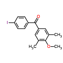 (4-Iodophenyl)(4-methoxy-3,5-dimethylphenyl)methanone图片