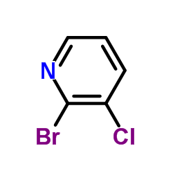 2-Bromo-3-chloropyridine Structure