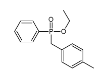 1-[[ethoxy(phenyl)phosphoryl]methyl]-4-methylbenzene Structure