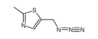 5-(azidomethyl)-2-methylthiazole Structure