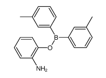 Di-m-tolyl-borsaeure-o-amino-phenolester结构式