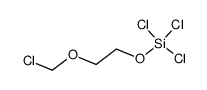 trichloro-(2-chloromethoxy-ethoxy)-silane结构式