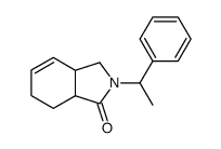 2-(1-Phenyl-ethyl)-2,3,3a,6,7,7a-hexahydro-isoindol-1-one结构式