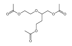 1,4-diacetoxy-2-(2-acetoxy-ethoxy)-butane Structure