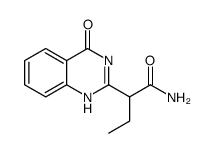 2-(4-oxo-1H-quinazolin-2-yl)butanamide结构式