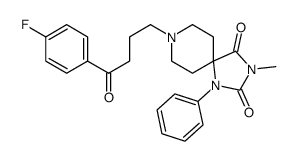 8-[4-(4-fluorophenyl)-4-oxobutyl]-3-methyl-1-phenyl-1,3,8-triazaspiro[4.5]decane-2,4-dione结构式