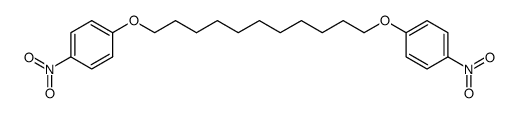 1,11-bis-(4-nitro-phenoxy)-undecane结构式