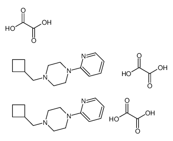 1-(cyclobutylmethyl)-4-pyridin-2-ylpiperazine,oxalic acid结构式