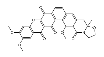(+/-)-cervinomycin A2-monomethyl ether结构式