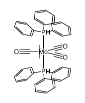 [MoI2(CO)3(PPh3)2]结构式