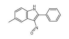 5-methyl-3-nitroso-2-phenyl-1H-indole Structure
