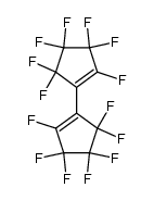 perfluoro-1,1'-bicyclopent-1-enyl结构式