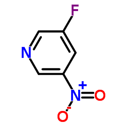 3-氟-5-硝基吡啶结构式