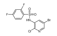 N-(5-bromo-2-chloropyridin-3-yl)-2,4-difluorobenzenesulfonamide picture