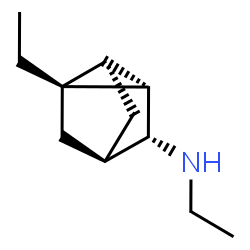 Tricyclo[2.2.1.02,6]heptan-3-amine, N,1-diethyl-, stereoisomer (9CI) Structure
