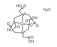 bis(dihydrogen nitrilotriacetato)copper(II) dihydrate结构式