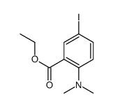 Ethyl 2-(dimethylamino)-5-iodobenzoate结构式