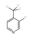 3-FLUORO-4-(TRIFLUOROMETHYL)PYRIDINE Structure