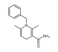 1-benzyl-2,6-dimethyl-1,4-dihydropyridine-3-carboxamide Structure