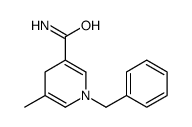 1-benzyl-5-methyl-4H-pyridine-3-carboxamide结构式