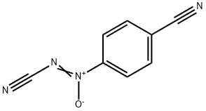 4-(Cyano-NNO-azoxy)benzonitrile Structure