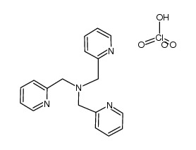 Tris(2-pyridylmethyl)ammonium perchlorate结构式