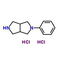 2-Phenyloctahydropyrrolo[3,4-c]pyrrole dihydrochloride结构式