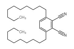 3,6-BIS(DECYL)PHTHALONITRILE structure