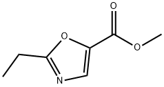 2-乙基-恶唑-5-甲酸甲酯结构式