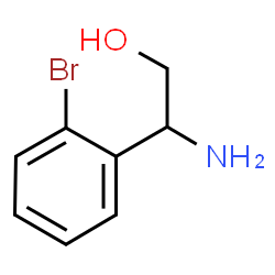 (R)-2-氨基-2-(2-溴苯基)乙醇结构式