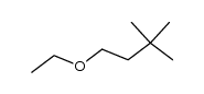 1-ethoxy-3,3-dimethyl-butane结构式