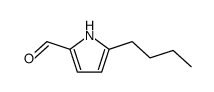 1H-Pyrrole-2-carboxaldehyde, 5-butyl- (9CI)结构式