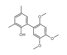 2-hydroxy-2',4',5'-trimethoxy-3,5-dimethylbiphenyl Structure