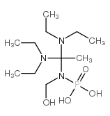 [bis(diethylamino)phosphoryl-ethyl-amino]methanol结构式