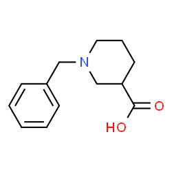 S-1-Benzyl-piperidine-3-carboxylic acid Structure