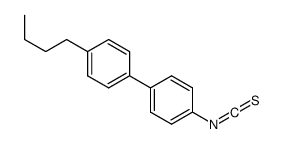 1-butyl-4-(4-isothiocyanatophenyl)benzene结构式