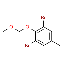 1,3-Dibromo-2-(methoxymethoxy)-5-methylbenzene Structure