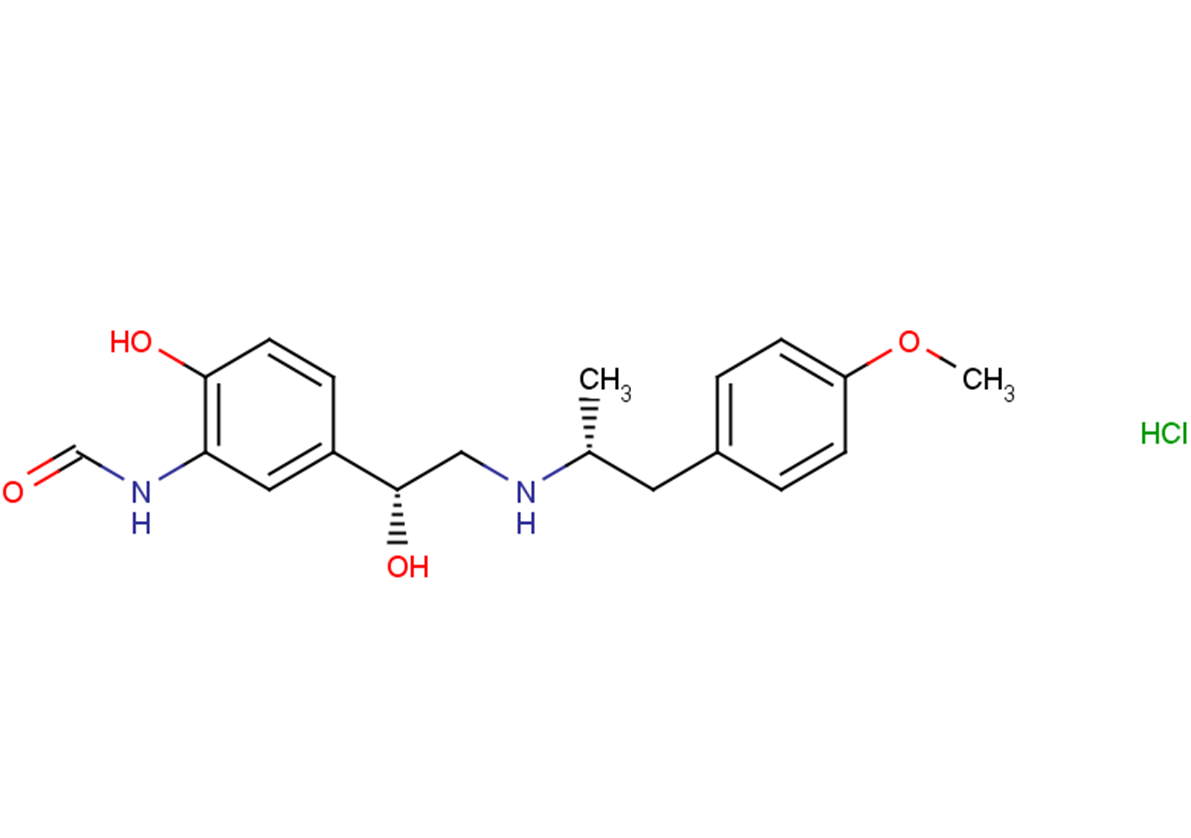 Formoterol HCl structure