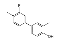 4-(3-fluoro-4-methylphenyl)-2-methylphenol Structure