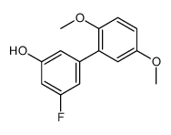 3-(2,5-dimethoxyphenyl)-5-fluorophenol结构式