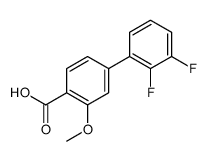 4-(2,3-difluorophenyl)-2-methoxybenzoic acid Structure