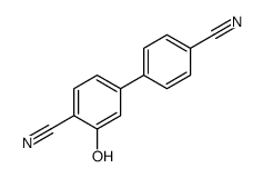 3-HYDROXY-[1,1'-BIPHENYL]-4,4'-DICARBONITRILE Structure