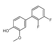 4-(2,3-difluorophenyl)-2-methoxyphenol Structure