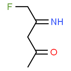 2-Pentanone, 5-fluoro-4-imino- (9CI) picture