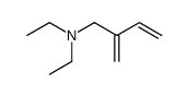 N,N-diethyl-2-methylidenebut-3-en-1-amine Structure
